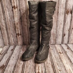 SO Jackal Womens Black Tall Boots 17" Height Size 8